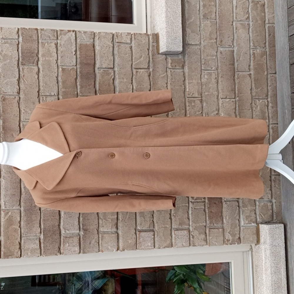 ALFRED SUNG Wool Trench Coat